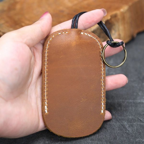 Key Sleeve Key Case VAALEENRUSKEA Light Brown