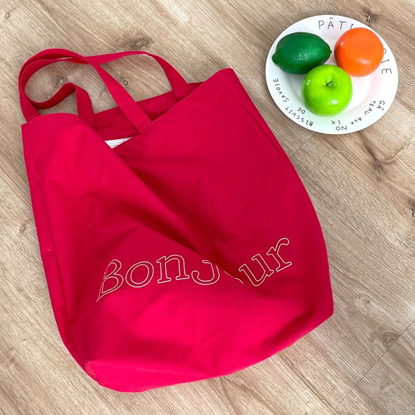 Kesäostoskassit Beach Tote Bag PUNAINEN red
