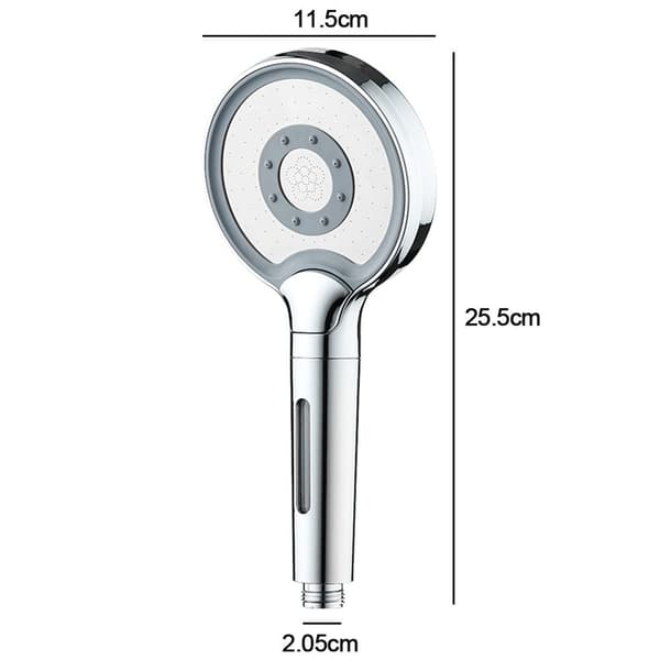 Duschhuvud Vattenbesparande Sprinkler SVART TYP2 TYP2 black Type2-Type2