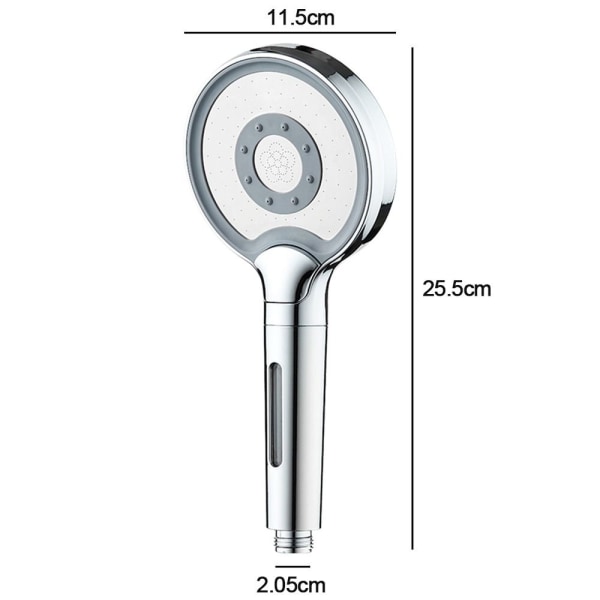 Dusjhode Vannbesparende sprinkler HVIT TYPE2 TYPE2 white Type2-Type2