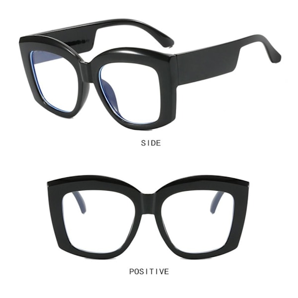 Anti-Blue Light Glasses Neliömäiset silmälasit ROSE RED Rose red