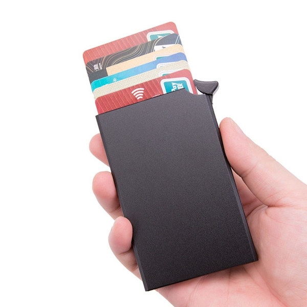 Kreditkortshållare RFID- case RÖD Red