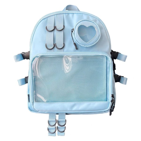 All Match Ita Bag Transparent Ryggsäckar BLÅ blue