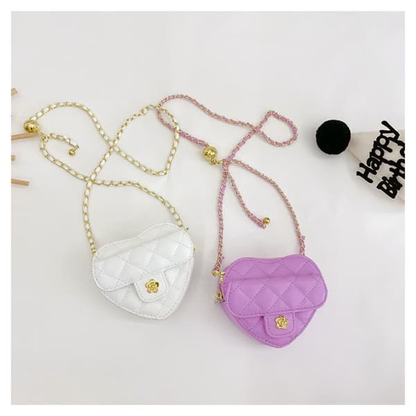 Mini Skulderveske for Jenter ROSA pink