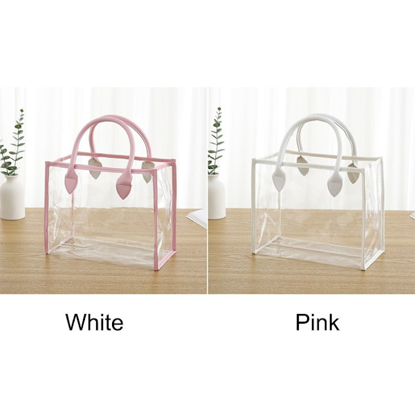 Presentpåse Handhållsförpackningsväska WHITE S S White S-S