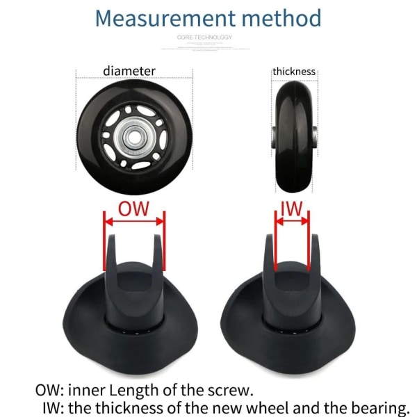 Bagagekuffert Wheel Silent Wheel FJ-51-11 FJ-51-11 FJ-51-11