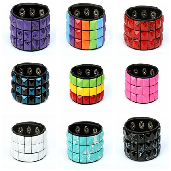 Läderarmband Justerbart Armband 4 4 4