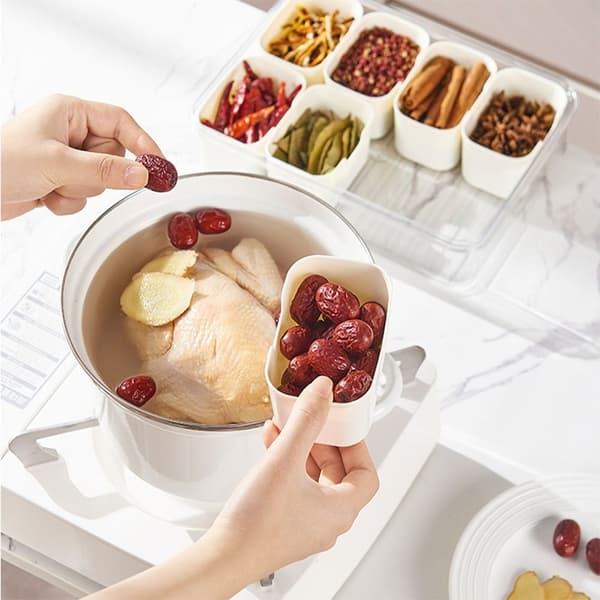 2 st Snackbox Behållare Grönsakslåda Fruktlåda White 2 Pcs-2 Pcs