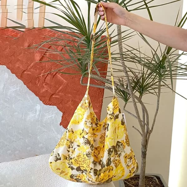 Canvas Tote Bag Print Skuldervesker 2 2 2