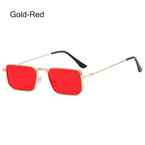 Suorakulmio Aurinkolasit Punk Aurinkolasit KULTA-PUNAINEN KULTA-PUNAINEN Gold-Red