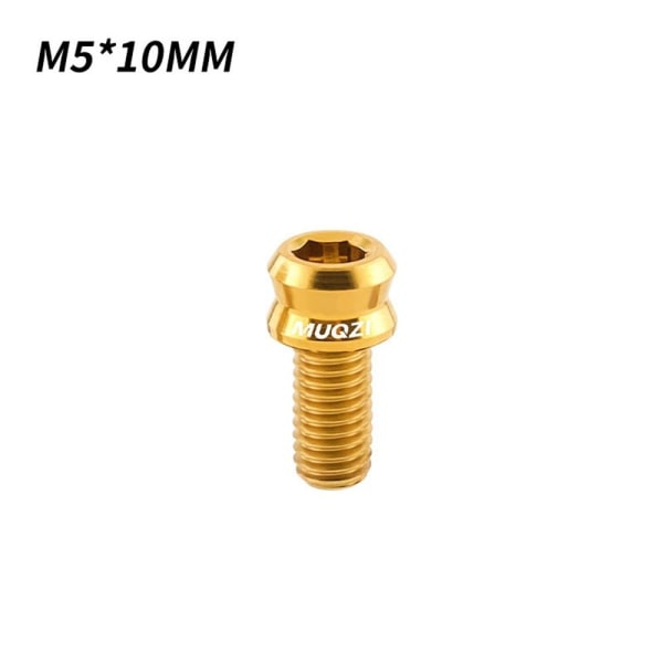 MTB V Jarrusatulan Ruuvit GOLD M5X10MM Gold M5X10MM