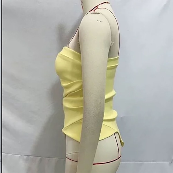 Tank Top Camisole KELTAINEN M Yellow M