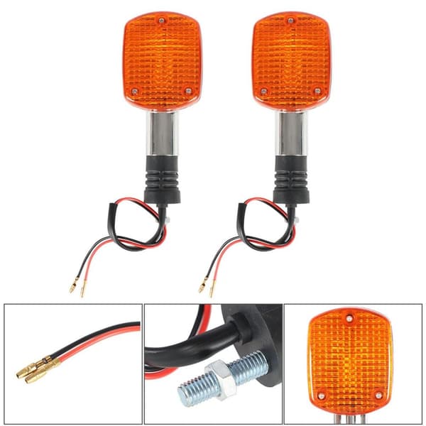 1 par motorcykelblinklys LED-blinklysindikatorlys