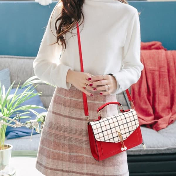 Axelväska Crossbody Väska GRÅ gray