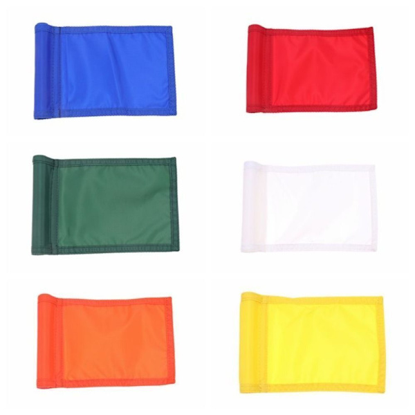 Golf Putting Green Flags Golfträningsflagga VIT White