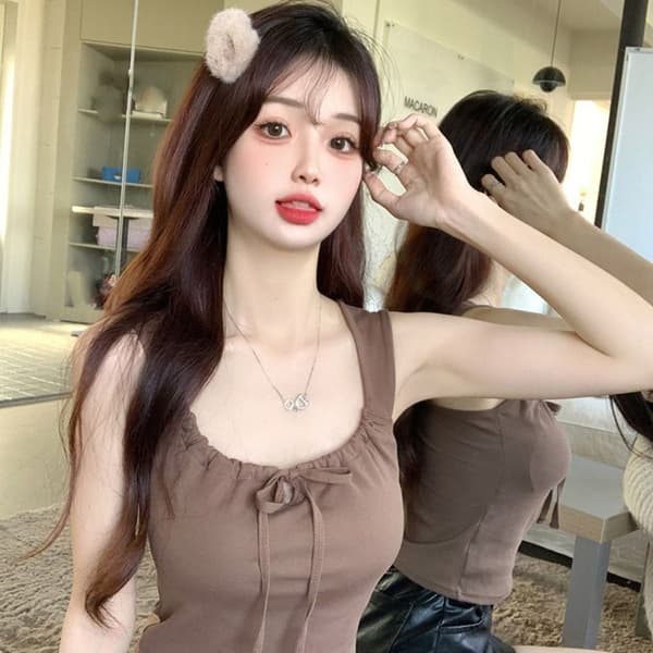 Kvinner Crop Topper Bralette Vest 3 3 3