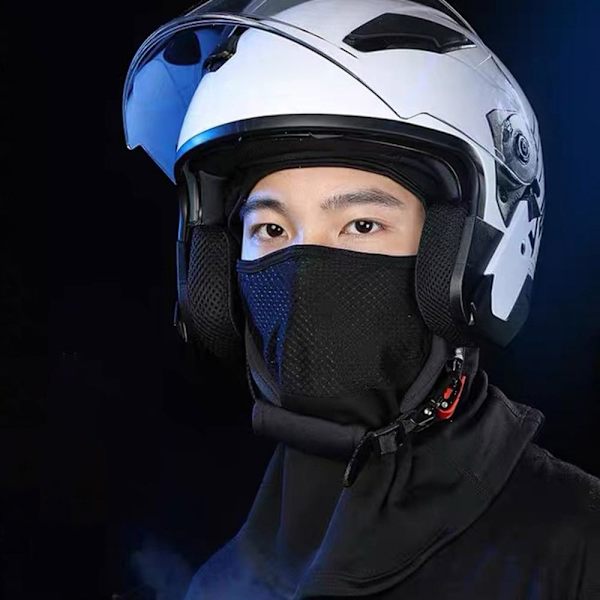 Full Face Cap Cykling Balaclava LJUSGRÅ Light Grey