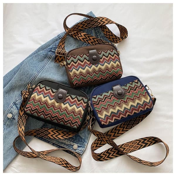Axelväska Crossbody Väska BLÅ blue