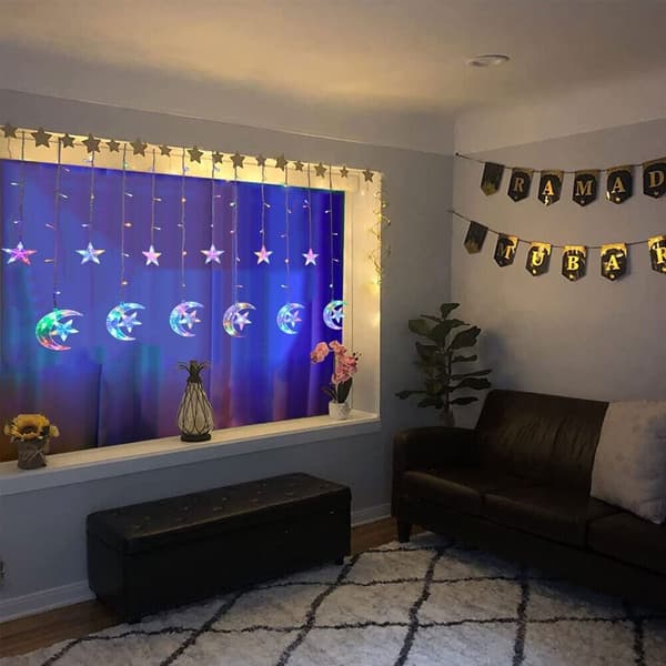 Eid Ramadan LED Gardinlys Feelyseuroplug