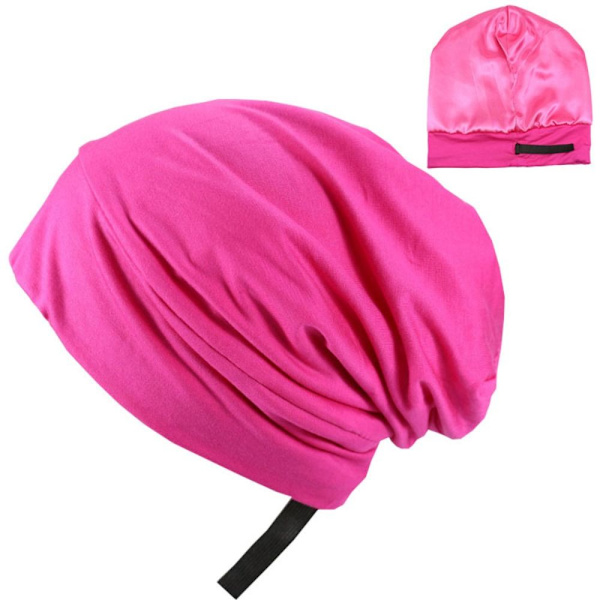 Sovende Beanie Hat ROSE RED rose red