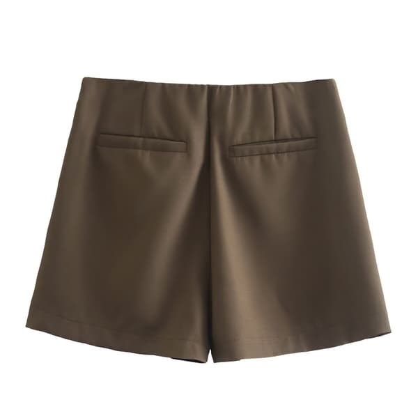 Kort nederdel Hofteløftende shorts SORT S Black S