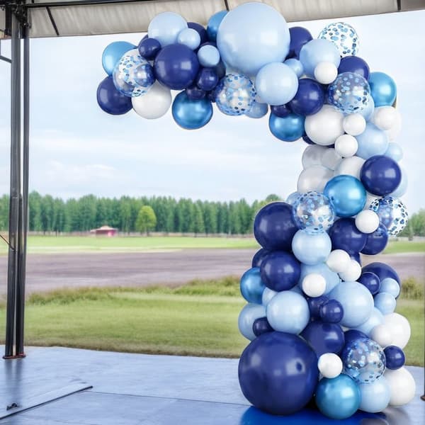 Ballongbue Garland Kit BLÅ BLÅ blue