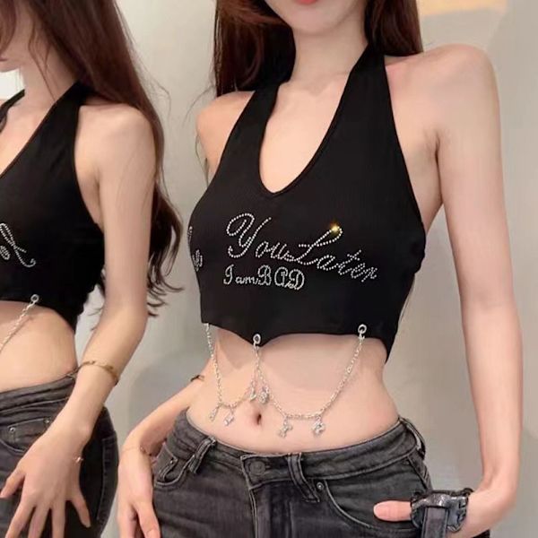 Riippuva kaulaliivi Hihaton Camisole RED red