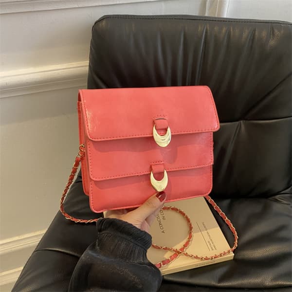 Skulderveske Messenger Bag ROSE RED Rose Red