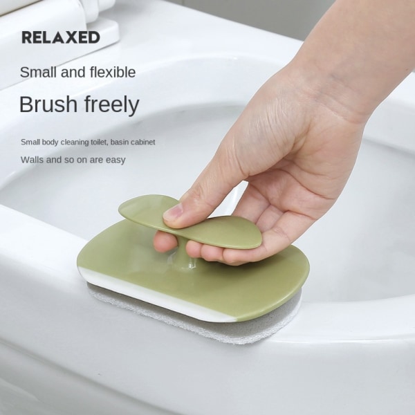 Svamp Badeværelsesbørste Badrengøringsbørste GRØN green