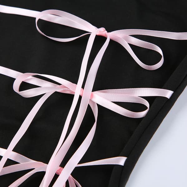 Crop Top Harajuku Liivi L L