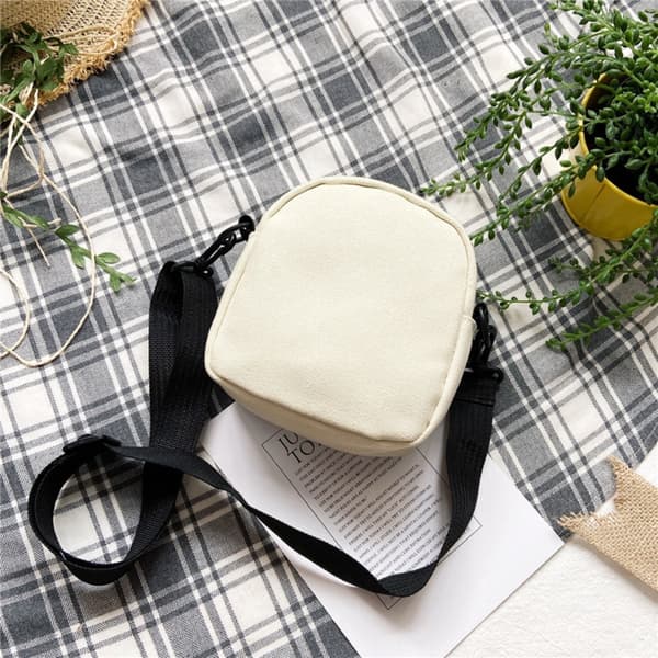 Skulderveske Messenger Bag SVART Black