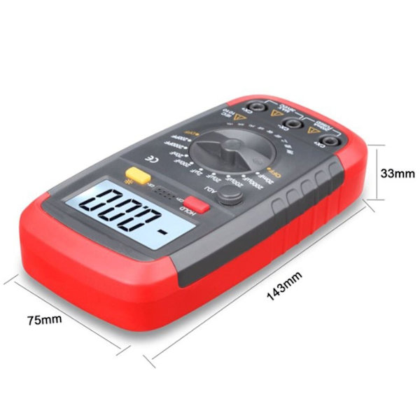 Digital Capacitance Meter Multimeter Professionell kondensator