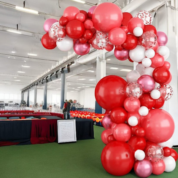 Ilmapallot Arch Garland Kit PUNAINEN PUNAINEN red