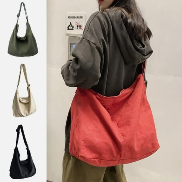 Håndveske Tote Bag RØD Red