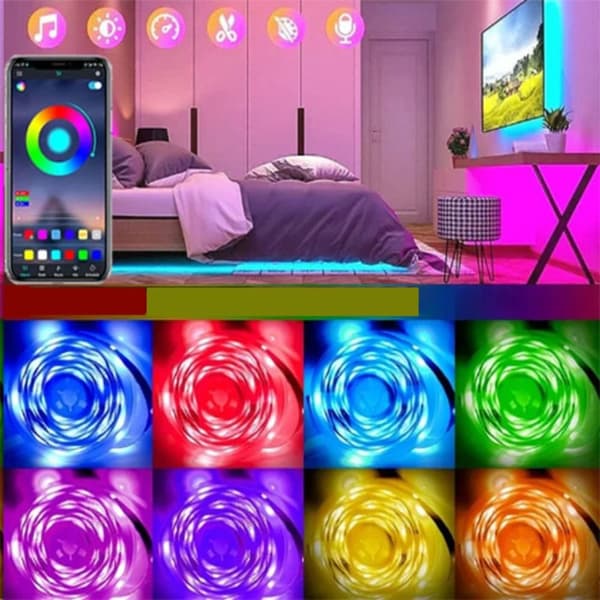 USB LED Strip Lys Led Lys 91G 91g