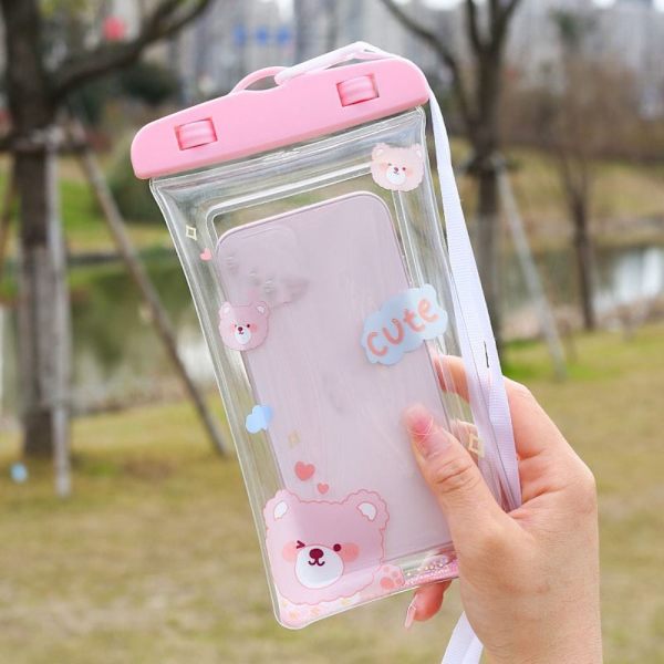 Mobiltelefon Vattentät Väska Simning Phone case 3 3 3