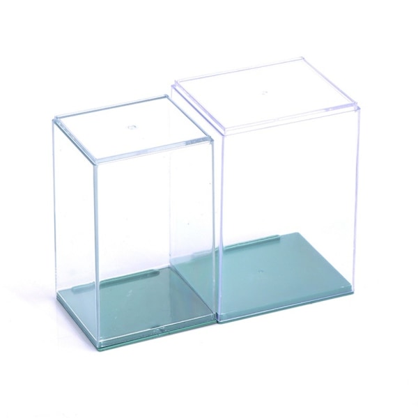 Förvaringsbox Docka Display Box GRÖN L green L