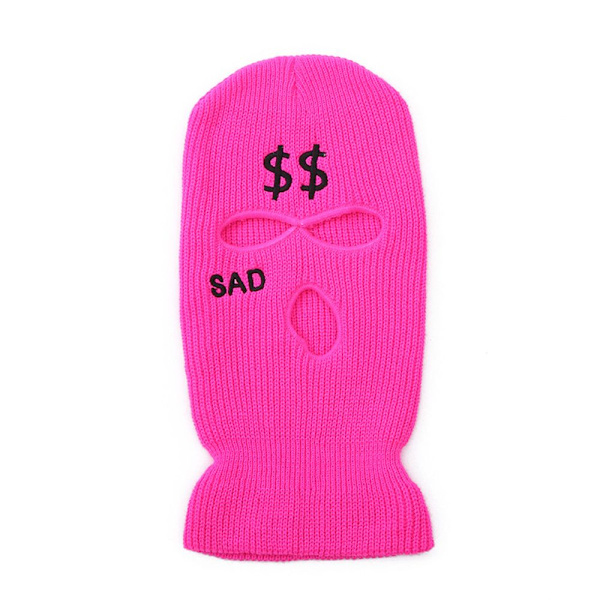 Balaclava Hat Ski Snowboard Hat SVART black