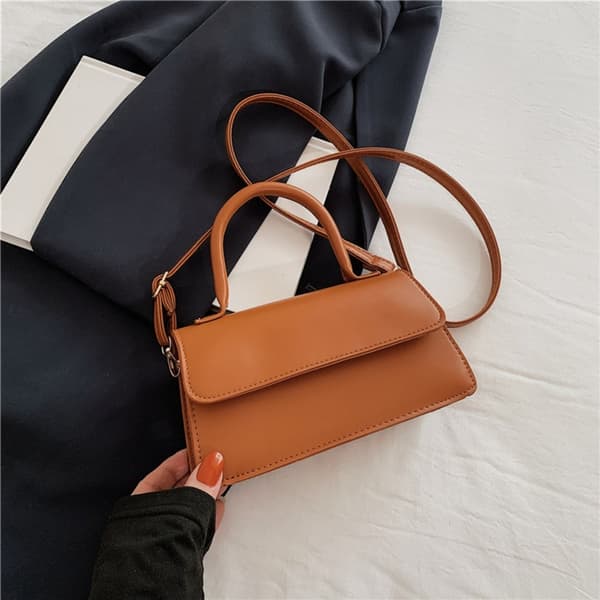 Skulderveske Messenger Bag BRUN Brown