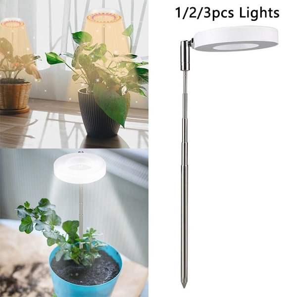 Växtlampa LED Växande Ljus 1st LAMPOR 1st LAMPOR 1pc Lights