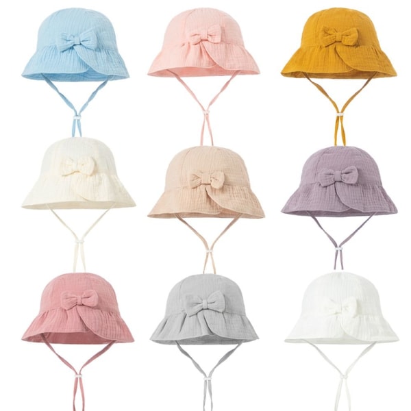 Girls Bucket Hat Baby lippalakit KELTAINEN yellow