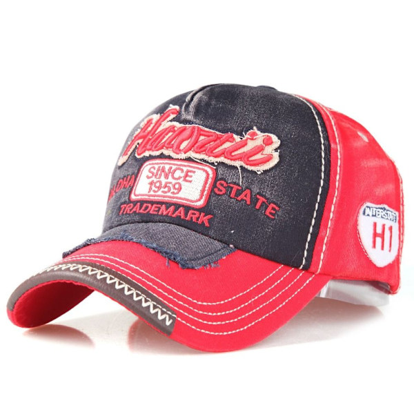 Cap Hip Hop Dad Trucker Hat PUNAINEN red