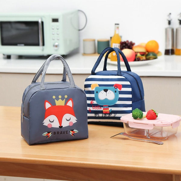 Isolert matpose Cartoon Cooler Bag 3 3 3
