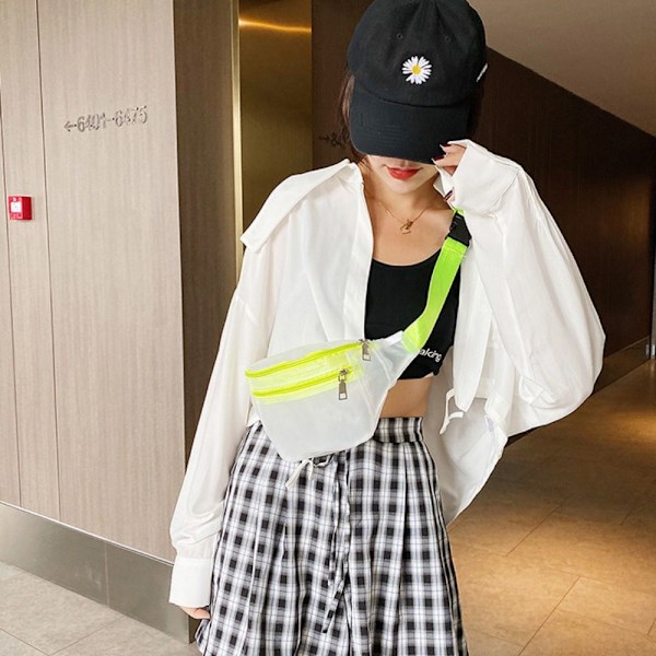 Sports Fanny Pack Crossbody Rintalaukku KELTAINEN yellow