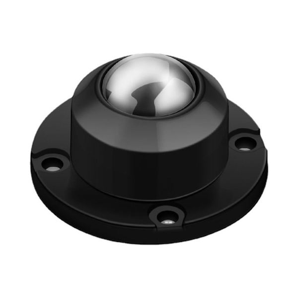 Mini Svinghjul Møbelhjul SVART Black