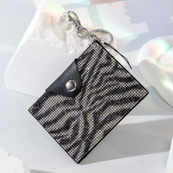 Rhinestone Wallet lyhyt lompakko D D D