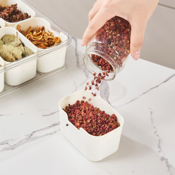 2 st Snackbox Behållare Grönsakslåda Fruktlåda White 2 Pcs-2 Pcs
