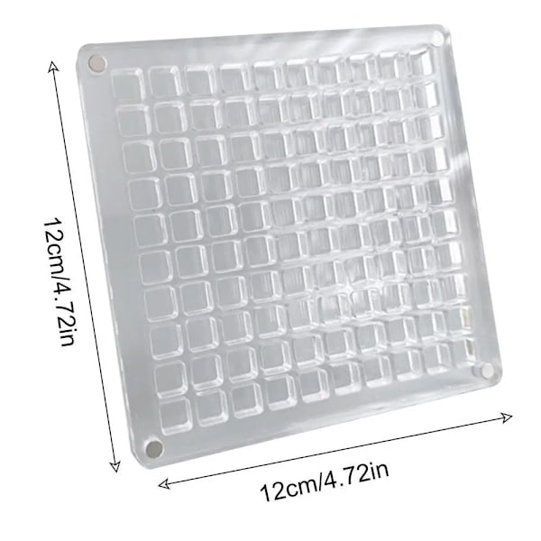 Magneettinen Seashell Display Box Seashell Säilytyslaatikko 36 GRID 36 36 grid