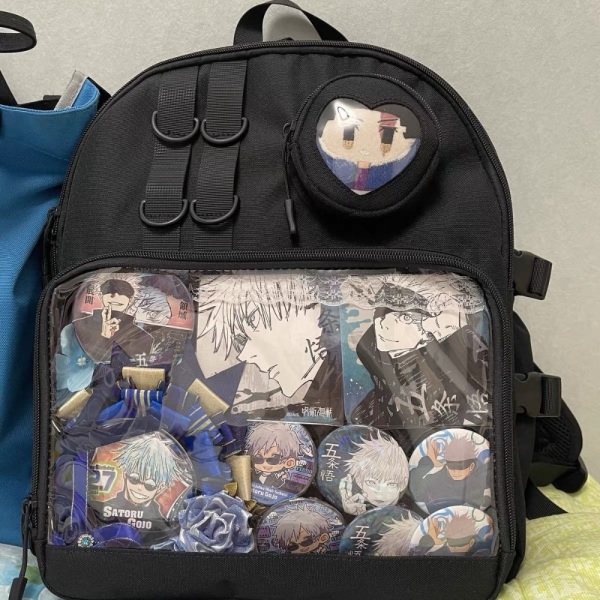 All Match Ita Bag Transparent Rygsække BLÅ blue