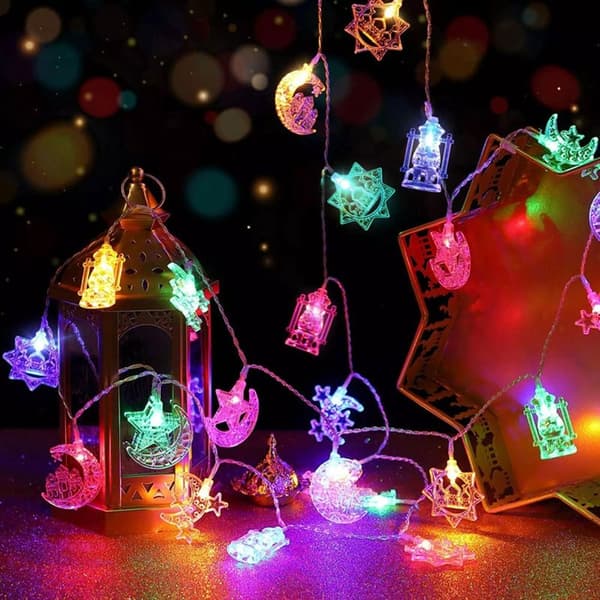 EID Mubarak LED-ljusslinga STYLE 1 STYLE 1 Style 1